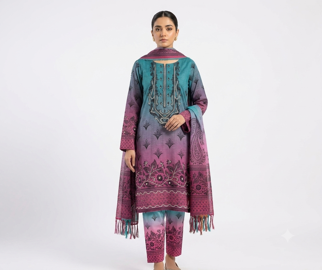 New Inspired By BinHameed 3 Piece