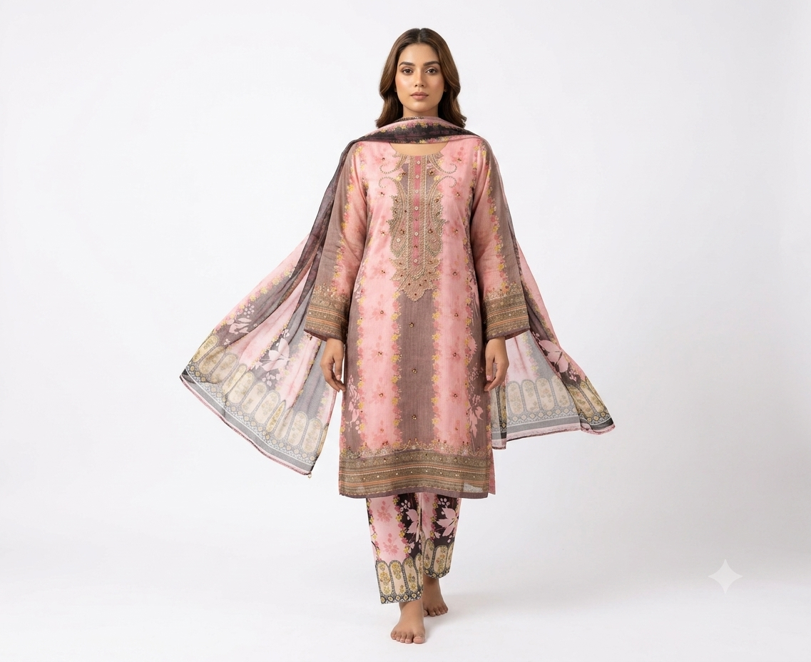New Inspired By BinHameed 3 Piece