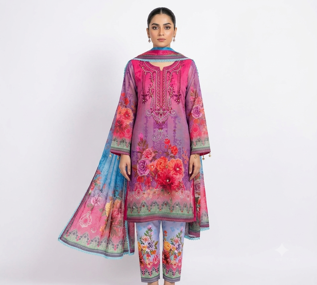 New Inspired By BinHameed 3 Piece