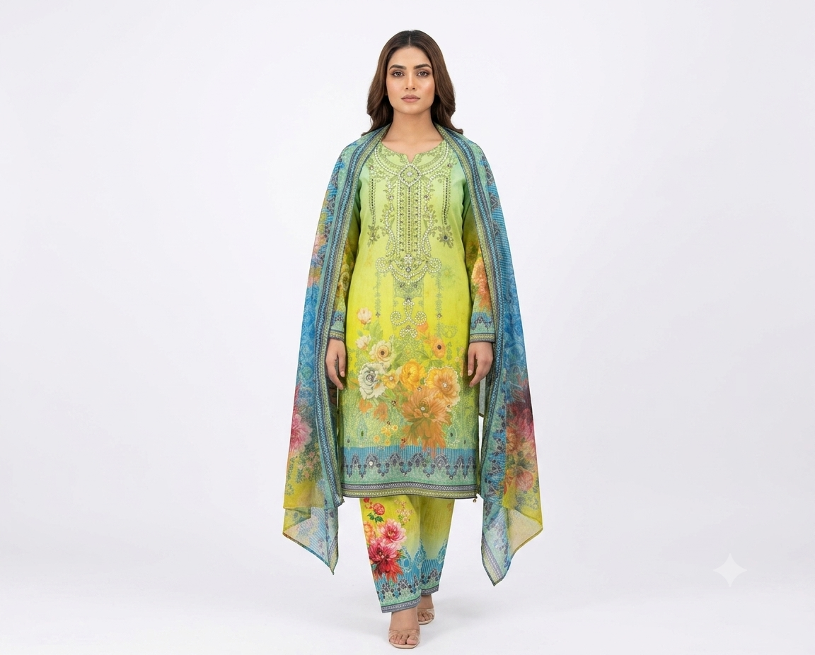 New Inspired By BinHameed 3 Piece