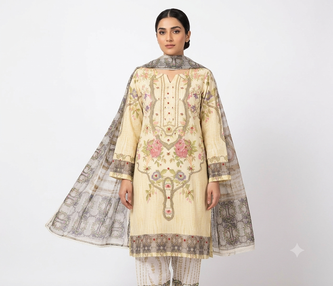 New Inspired By BinHameed 3 Piece