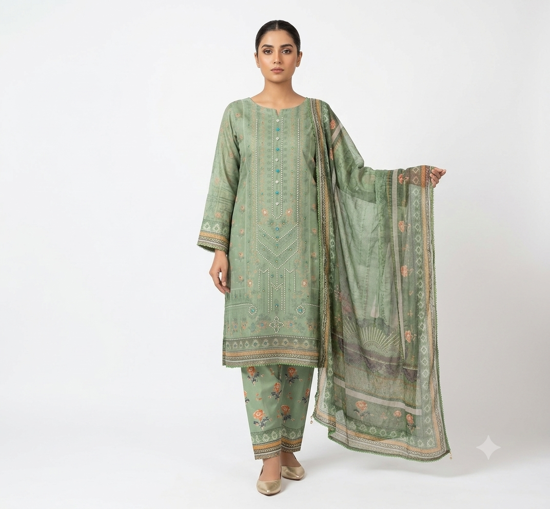 New Inspired By BinHameed 3 Piece