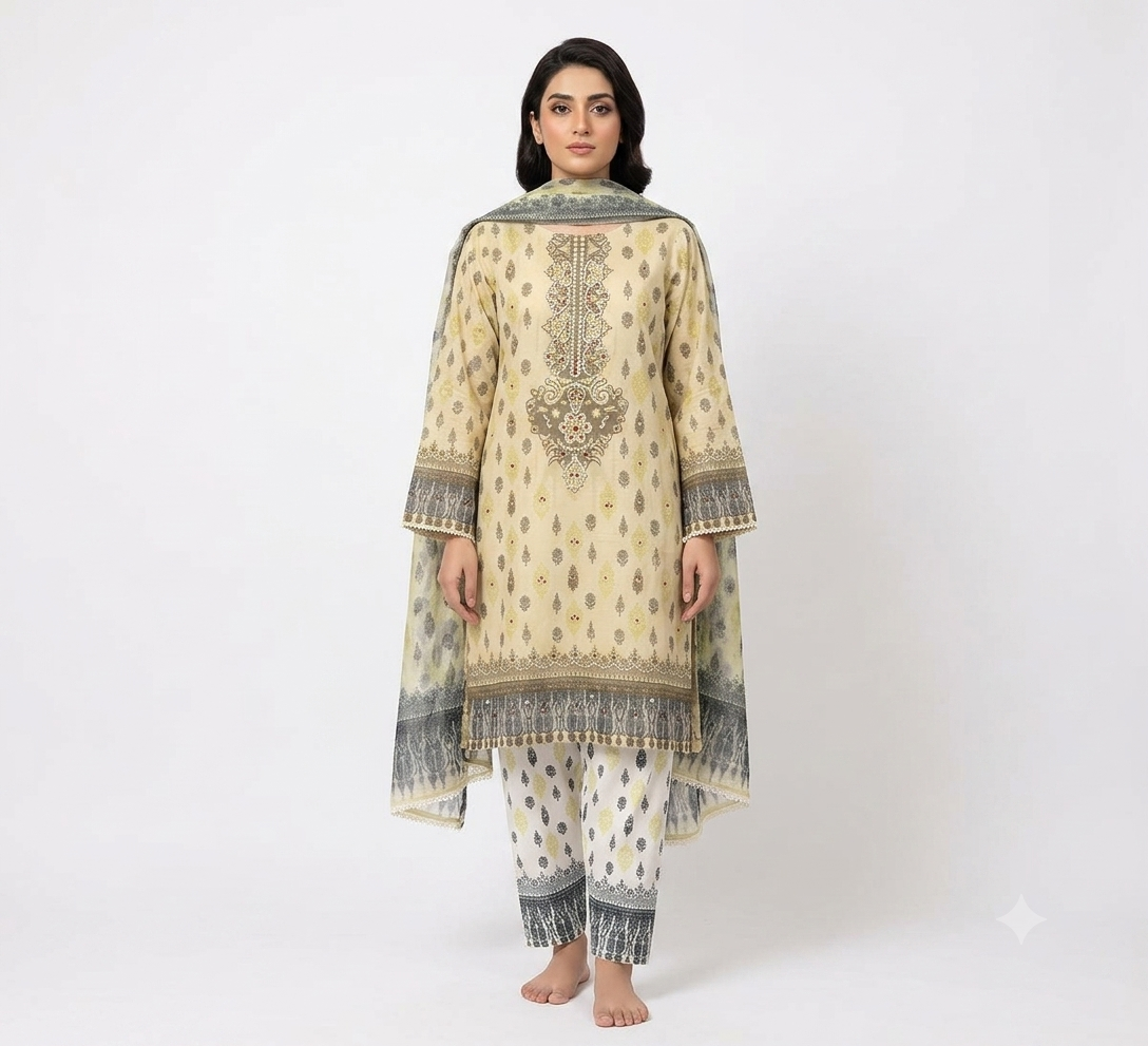 New Inspired By BinHameed 3 Piece